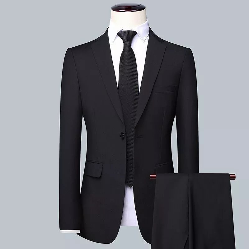 Style Herrenanzug – Slim Fit Business 3-teiliges Set